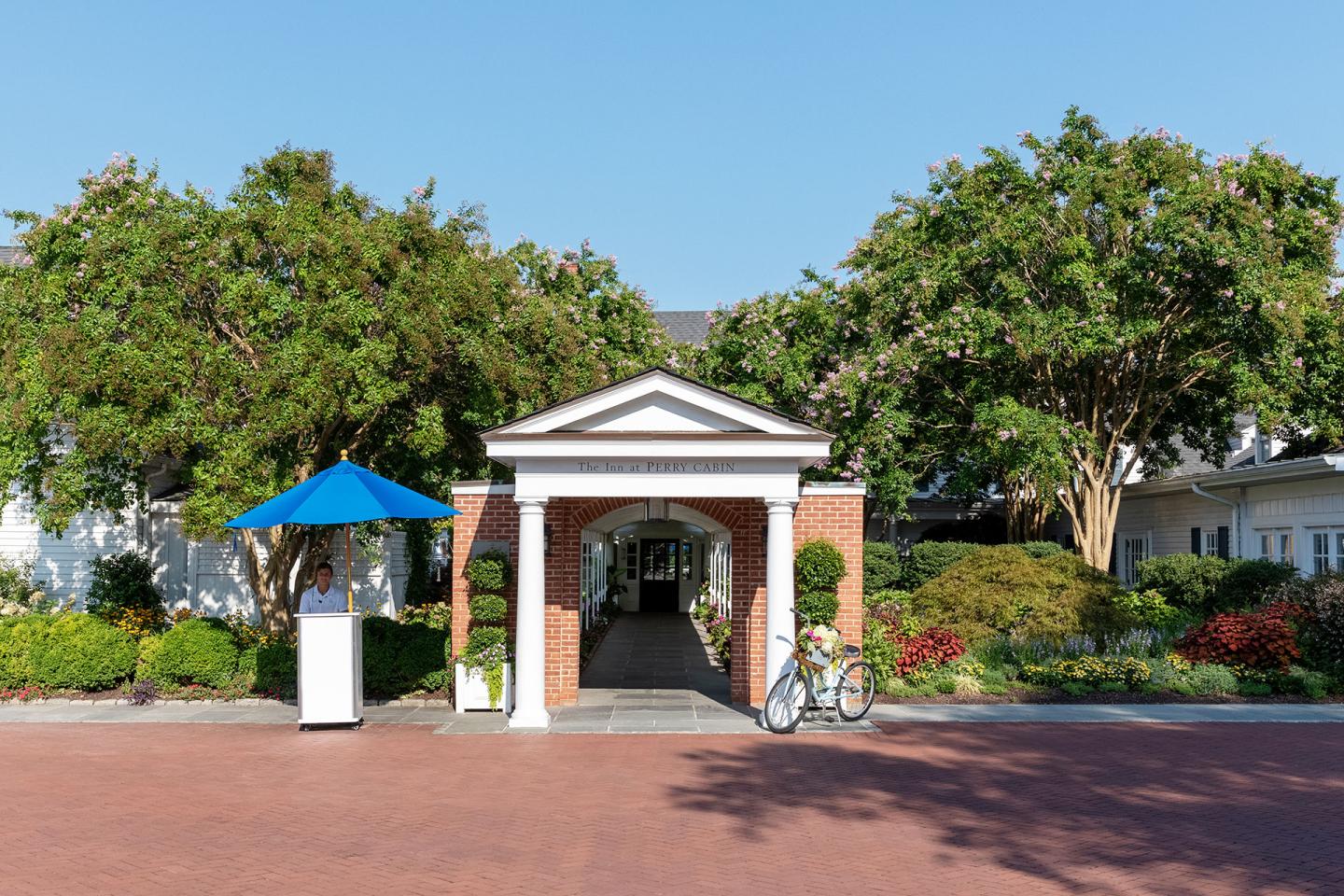 Entrance at Inn at Perry Cabin
