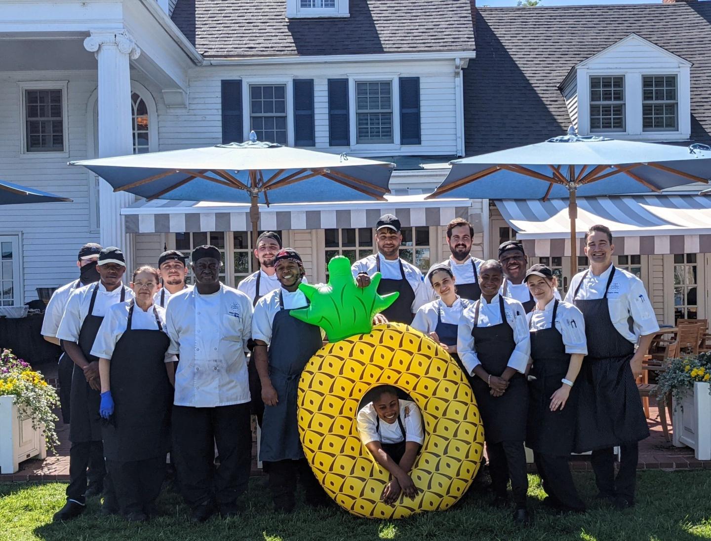 Group photo of culinary team