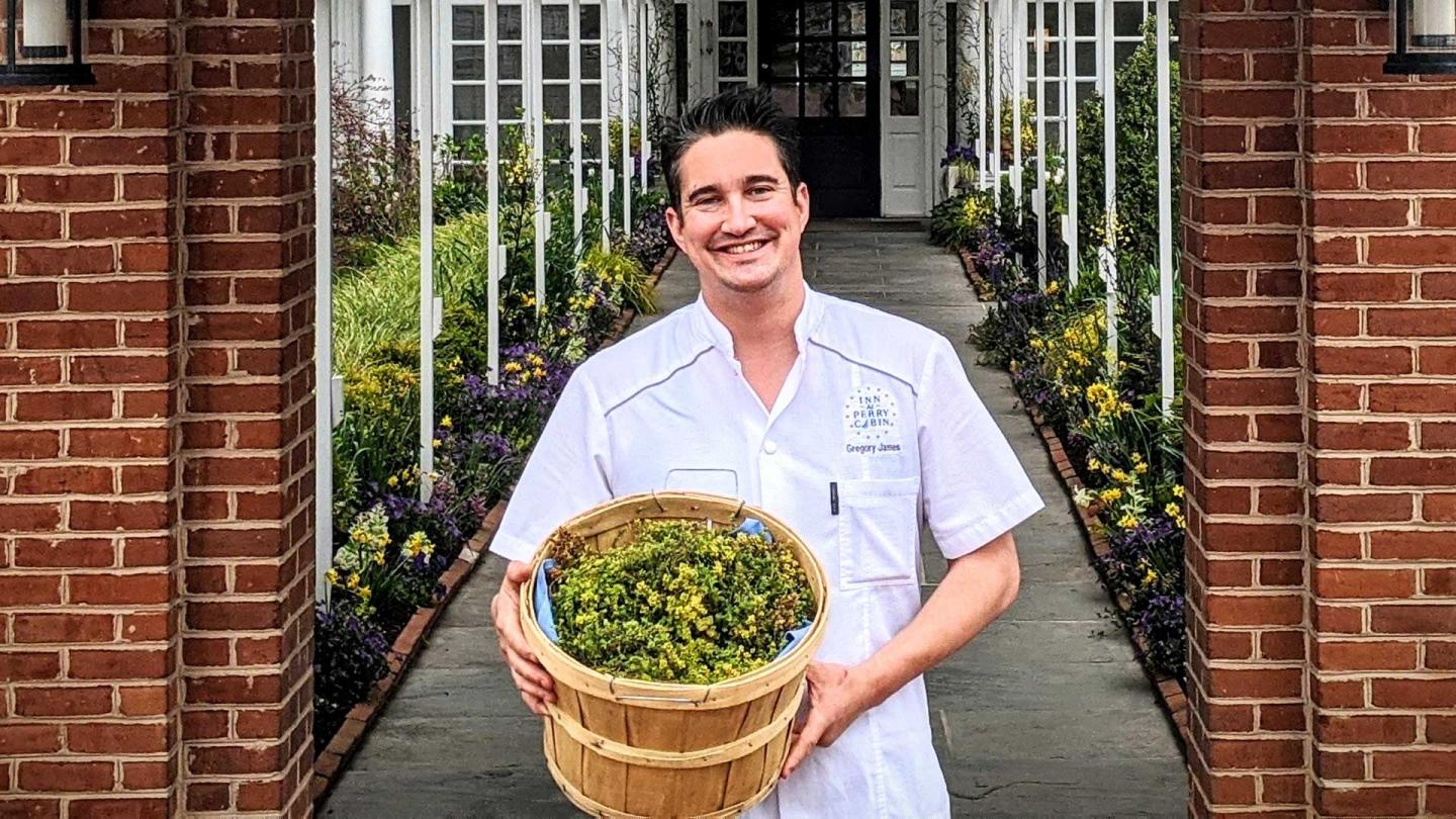 Stars chef Gregory James