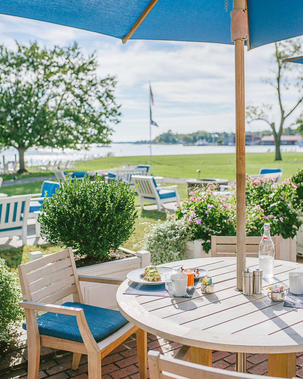STARS Waterfront Terrace Breakfast