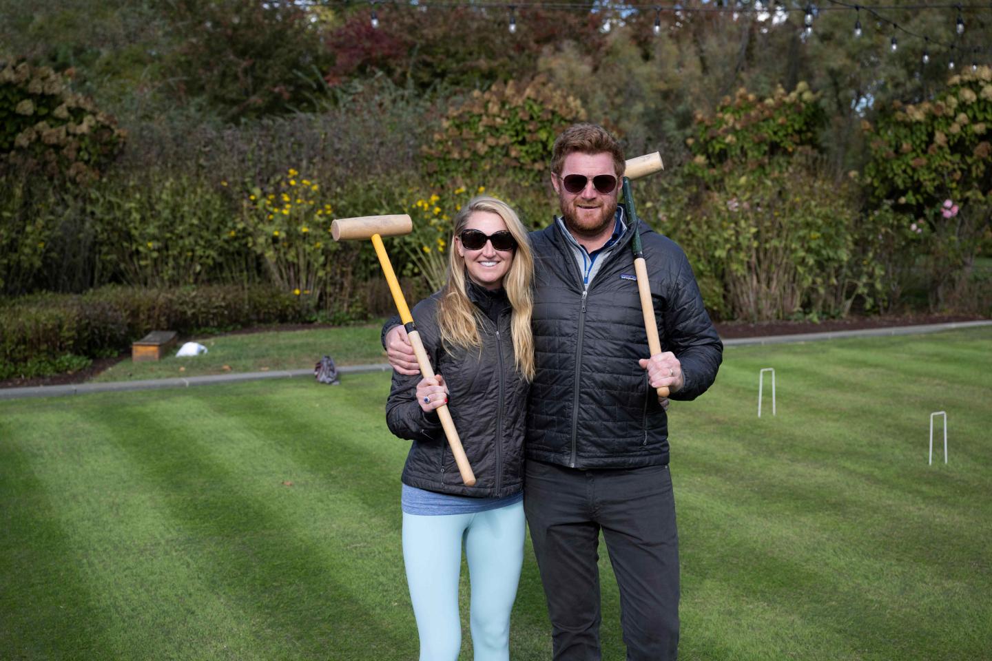 Bocce & Croquet Lawn Games