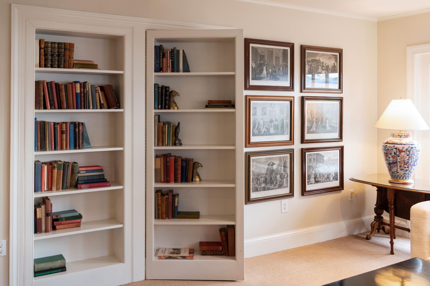Historic Hidden Passage Bookshelf