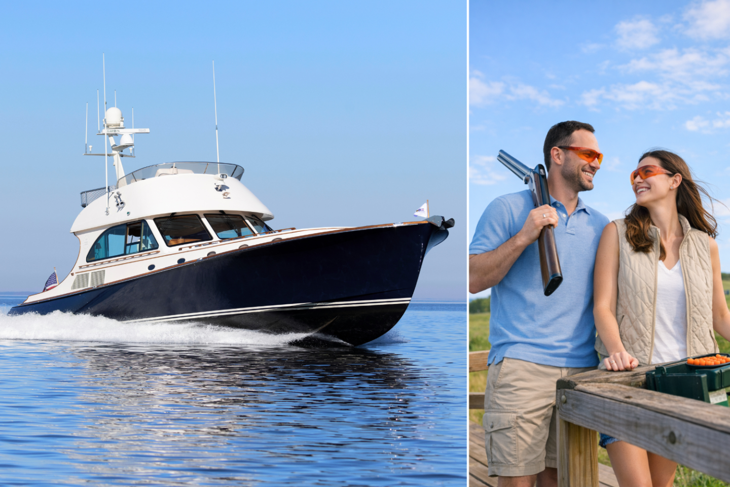 Five Star Hinckley Yacht and Clay Shooting