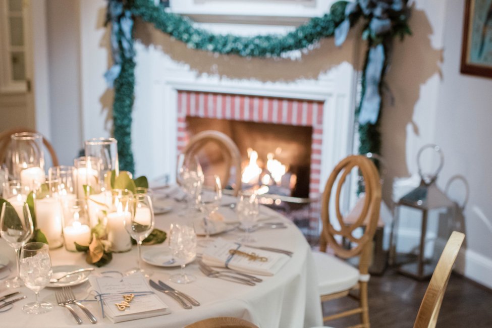 Morning Room Holiday Decor